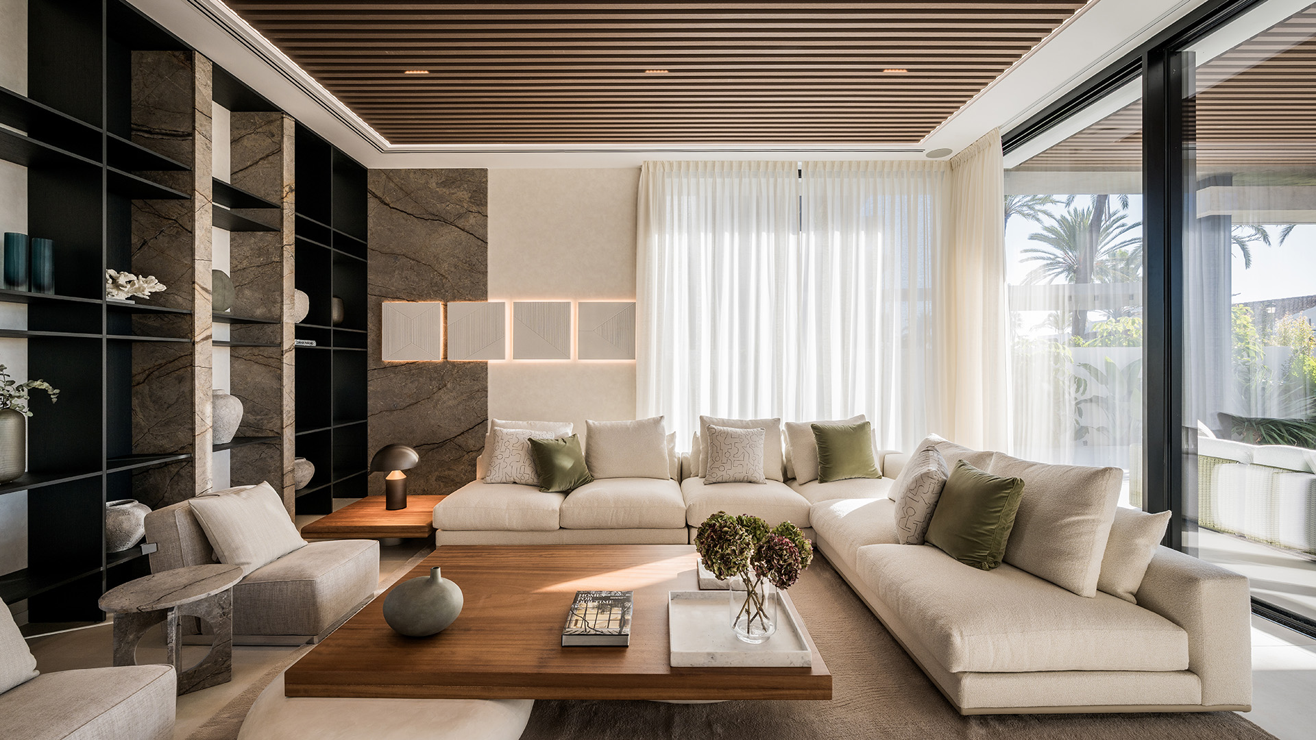 Light-filled AALTO living interior in Marbella